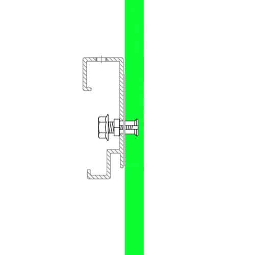 Undercut Anchor for 8.5mm Embedment for Cladding Panels - 555-020-823 - pack of 50