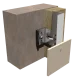 80mm Plastestrip FastFrame Aluminium Single Helping Hand Bracket - FF FIX/BR/80 80mm Plastestrip FastFrame Aluminium Single Helping Hand Bracket - FF FIX/BR/80