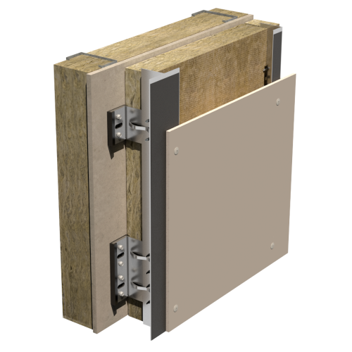 340mm Plastestrip FastFrame Aluminium Single Helping Hand Bracket - FF FIX/BR/340