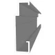 FastFrame Aluminium Carrier Rail for Mechanical Secret Fix Systems - G-C06602020 - 3m length