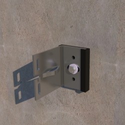 80mm Plastestrip FastFrame Single Helping Hand Bracket - FF FIX/BR/80