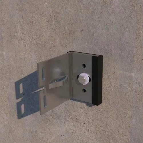 80mm Plastestrip FastFrame Aluminium Single Helping Hand Bracket - FF FIX/BR/80 80mm Plastestrip FastFrame Aluminium Single Helping Hand Bracket - FF FIX/BR/80