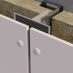 Plastestrip T-Rail for Joint Supports - FIX/TEE/HD/125/40 - 3m length
