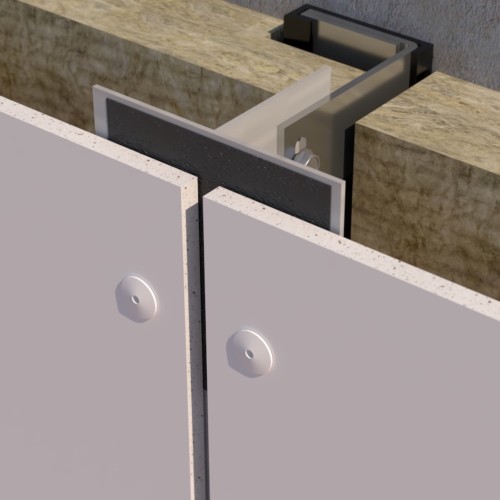 Plastestrip T-Rail for Joint Supports - FIX/TEE/HD/125/60 - 3m length