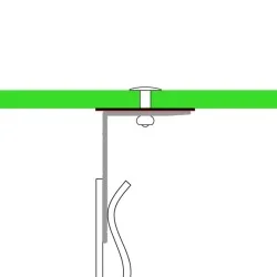 Plastestrip L-Rail for Intermediate Panel Supports - FIX/ANG/HD/60/40 - 3m length