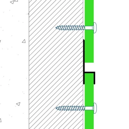 PlastiClad Aluminium Chair Style Horizontal Joint Trim AL/CH8 - For Any 8mm Panel - 3055mm Length PlastiClad Aluminium Chair Style Horizontal Joint Trim AL/CH8 - For Any 8mm Panel - 3055mm Length