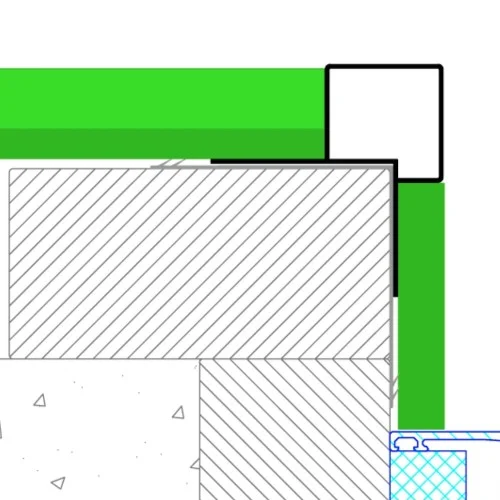 PlastiClad Asymmetric Aluminium External Corner AL/125/13 or Weatherboard Panels - 3000mm Length
