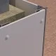 PlastiClad Aluminium Box Style External Corner AL/110 - For Any 10mm Panel - 3055mm Length