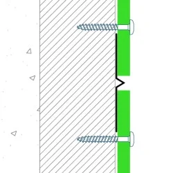 65mm PlastiClad Aluminium Birds Beak Trim AL/TP6/65 - For Any Panel Size - 3055mm Length