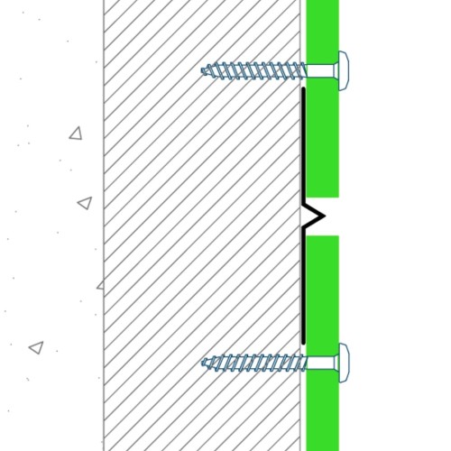 50mm PlastiClad Aluminium Birds Beak Trim AL/TP6/50 - For Any Panel Size - 3055mm Length