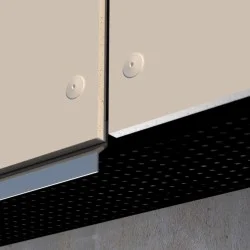 PlastiClad Aluminium Bottom Drip Trim AL/BD/15 - For 10-15mm Facade Panels - 3055mm Length
