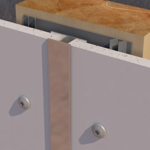 PlastiClad Aluminium H style Vertical Joint AL/68 - For Any 8mm Panel - 3055mm Length PlastiClad Aluminium H style Vertical Joint AL/68 - For Any 8mm Panel - 3055mm Length