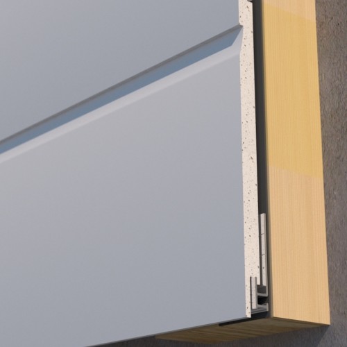 PlastiClad Aluminium Starter Trim AL/ST40 for Click-in Cladding Systems - 3055mm Length