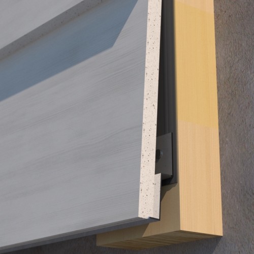 PlastiClad Aluminium Starter Trim AL/ST60 for Weatherboard Systems - 3000mm Length