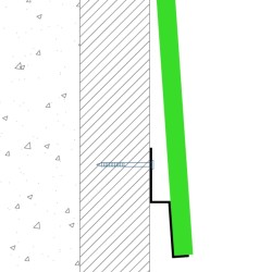 PlastiClad Aluminium Starter Trim AL/ST60 for Weatherboard Systems - 3000mm Length