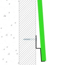 PlastiClad Aluminium Starter Trim AL/ST60 for Weatherboard Systems - 3000mm Length