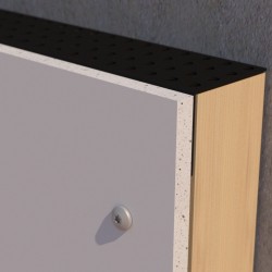 PlastiClad Aluminium Vent Trim to Close 50-70mm Cavity AL/VENT/50/70 - for Weatherboard Systems - 3000mm Length