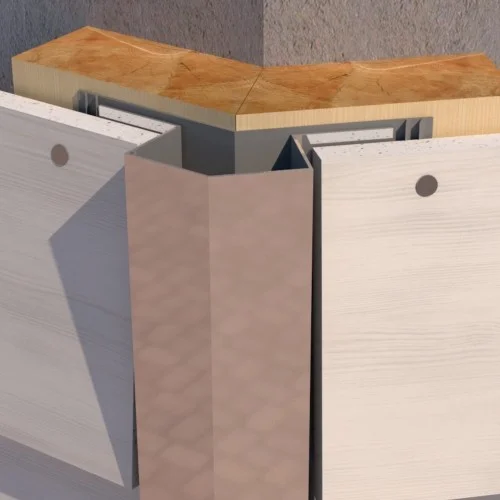 PlastiClad Aluminium Bay Corner AL/99/25 For Weatherboard Systems - 3000mm Length PlastiClad Aluminium Bay Corner AL/99/25 For Weatherboard Systems - 3000mm Length