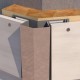 PlastiClad Aluminium Bay Corner AL/99/25 For Weatherboard Systems - 3000mm Length
