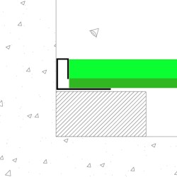 PlastiClad Aluminium Edge Trim AL/725 for Weatherboard Systems - 3000mm Length