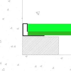 PlastiClad Aluminium Edge Trim AL/725 for Weatherboard Systems - 3000mm Length
