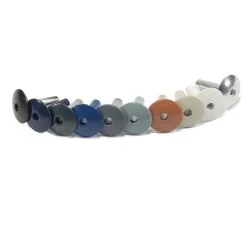 Plastestrip 14mm Head Aluminium Rivets - 18mm length - Box of 100