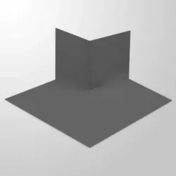 Powerbase MultiGas 300 External Corner - Prefabricated Gas Barrier Corner Unit - 125mm x 125mm x 125mm
