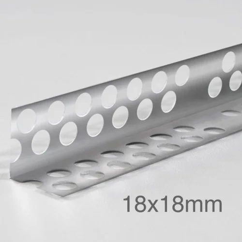 18x18mm Profigips Aluminium Corner Bead - 2m length - pack of 50