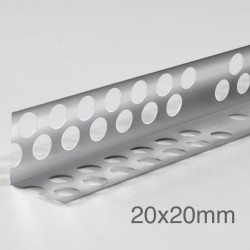 20x20mm Profigips Aluminium Corner Bead - 3m length - pack of 50
