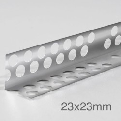 23x23mm Profigips Aluminium Corner Bead - 3m length - pack of 50