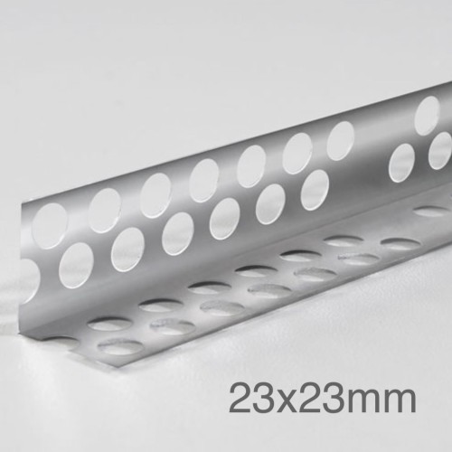 23x23mm Profigips Aluminium Corner Bead - 3m length - pack of 50
