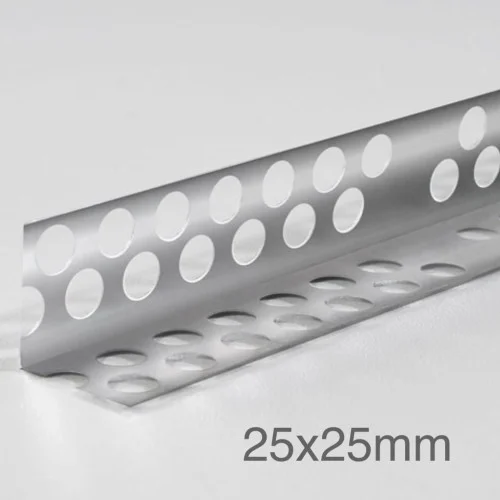 25x25mm Profigips Aluminium Corner Bead - 2.5m length - pack of 50 25x25mm Profigips Aluminium Corner Bead - 2.5m length - pack of 50