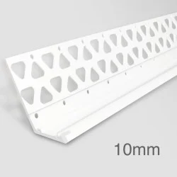 10mm Profigips PVC Bellcast Bead - 2.5m length - pack of 34