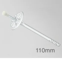 110mm Profigips Mechanical Insulation Panel Fixings with Metal Pin - Metal Pin Anchors - pack of 200