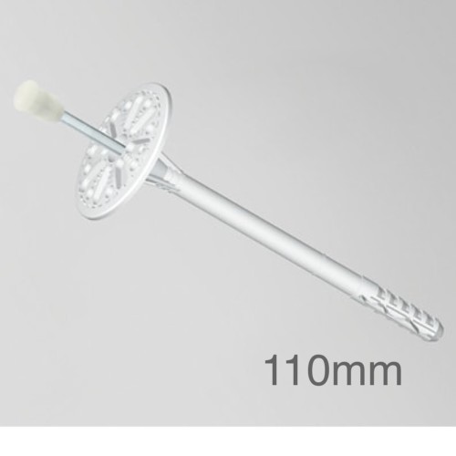 110mm Profigips Mechanical Insulation Panel Fixings with Metal Pin - Metal Pin Anchors - pack of 200