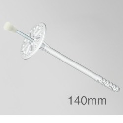 140mm Profigips Mechanical Insulation Panel Fixings with Metal Pin - Metal Pin Anchors - pack of 200