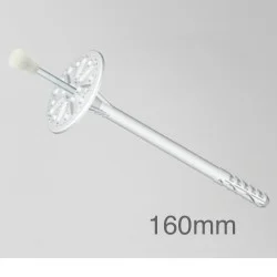 160mm Profigips Mechanical Insulation Panel Fixings with Metal Pin - Metal Pin Anchors - pack of 200