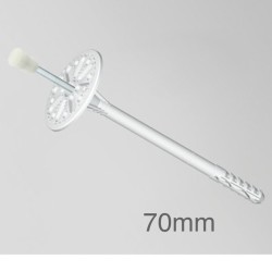 70mm Profigips Mechanical Insulation Panel Fixings with Metal Pin - Metal Pin Anchors - pack of 200