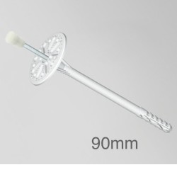 90mm Profigips Mechanical Insulation Panel Fixings with Metal Pin - Metal Pin Anchors - pack of 200