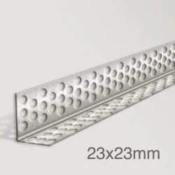 23x23mm Profigips Aluminium Corner Bead - Mottled Finish - 3m length - pack of 50