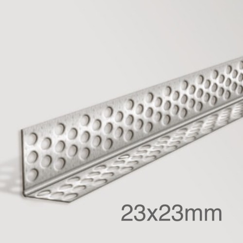 23x23mm Profigips Aluminium Corner Bead - Mottled Finish - 2.5m length - pack of 50
