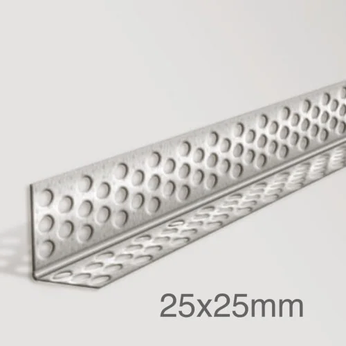 25x25mm Profigips Aluminium Corner Bead - Mottled Finish - 3m length - pack of 50 25x25mm Profigips Aluminium Corner Bead - Mottled Finish - 3m length - pack of 50