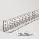 25x25mm Profigips Aluminium Corner Bead - Mottled Finish - 3m length - pack of 50