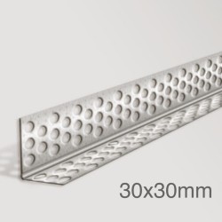 30x30mm Profigips Aluminium Corner Bead - Mottled Finish - 3m length - pack of 50
