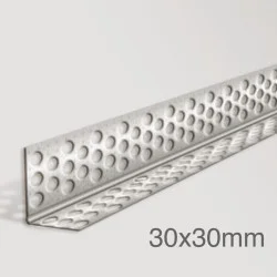 30x30mm Profigips Aluminium Corner Bead - Mottled Finish - 2.5m length - pack of 50