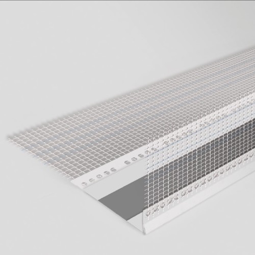 Profigips PVC Expansion Joint Profile for Corners - Movement Joint Bead - 2m length - pack of 25