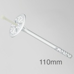 110mm Profigips Plastic Panel Fixings with Plug - Hammer-in Fixings - pack of 200