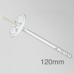 120mm Profigips Plastic Panel Fixings with Plug - Hammer-in Fixings - pack of 200