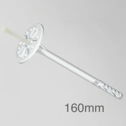 160mm Profigips Plastic Panel Fixings with Plug - Hammer-in Fixings - pack of 200