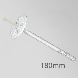 180mm Profigips Plastic Panel Fixings with Plug - Hammer-in Fixings - pack of 200